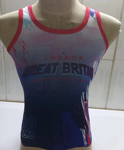 PRE-ORDER Great Britains 2023 Racer Back Vest Top