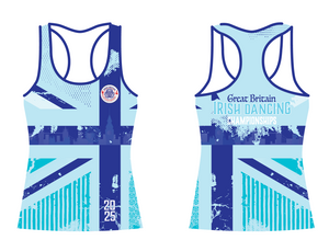 EXTRA ORDER Great Britains 2025 Racer Back Vest Top