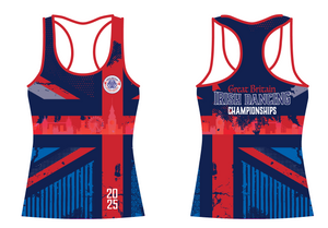 EXTRA ORDER Great Britains 2025 Racer Back Vest Top